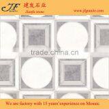 Wholesale High Quality Irregular Afyon Grey Marble Mosaic Design thumbnail-4
