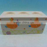 2012 Hot Sale Rectangle Ceramic Candle Holder thumbnail-1