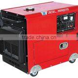 5KW Silent Diesel Generator Price, 186F Engine Diesel Generator With Wheel,diesel Generator With America Socket thumbnail-2