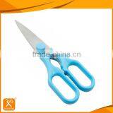 8" FDA Popular Multicolored PP Handle Kitchen Use Scissors thumbnail-2