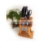 Aonong Customizable Bamboo Knife Storage Block/Knifves Holder /Rack thumbnail-3