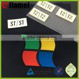 Factory Custom Silicone Raise Clothing Heat Transfer Label