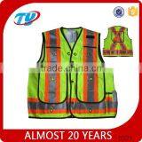 2017 Hot Sale High-vis EN471 Yellow Safety Vest Ansi Security Vest thumbnail-1