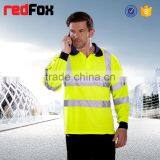 Ansi Reflective Safety T-shirt Reflex Mine Safety Red T-shirts Polo Cheap Safety T-shirt thumbnail-5