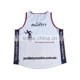 Kroad China Wholesale Marathon Sublimated Running Singlet Custom Design for Men thumbnail-4