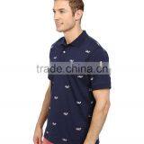 Fashion Shorts Embroidery Designs Mens Golf Patterned Polo Shirt Embroidery thumbnail-2