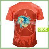 Wholesale Clothing Customized Logo Short Sleeves Fitness T-shirt thumbnail-6