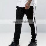 Men Sportswear Apparel Taper Waistband Gym Jogger Pants Wholesale Sweatpants Mens Joggers With Stripe thumbnail-3