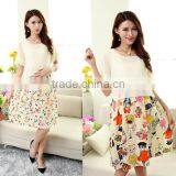 Zm51271a Two Pieces Pregnant Dress Maternity Dress for Sale thumbnail-1