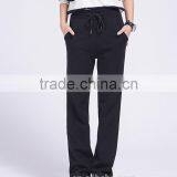 Cotton Soft Breathable Plain no Design Sports Pants for Women thumbnail-1