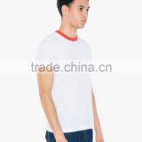 Latest Fashion Young Man Ringer Tee Cotton Ringer Tee Design for Man thumbnail-4
