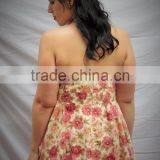 Women Vintage Style Flower Dress thumbnail-4