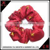 High Quality Polyester Elastic Hair Scrunchie Wholesale thumbnail-3