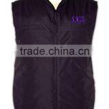 China Manufactory High Quality Stiff Neck Fitted Sleeveless Nylon Puffy Vest thumbnail-2