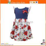2016 New Style African Design Flounced Sleeve Girl Flower Kids Dress thumbnail-1