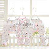 Wholesales Spring Autumn Cotton Printing Baby Clothes Set Wear thumbnail-4