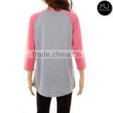 Wholesale Blouse Easter Raglan Tank Top Woman Clothing thumbnail-3