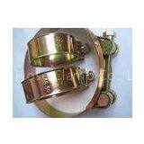Precise Auto Heavy Duty Hose Clamps Yellow Zinc Plating 240 - 252mm thumbnail-1