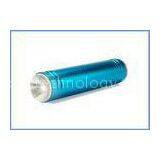 2600mah Cylindrical Portable Mini Power Bank With LED Light For Cellphone