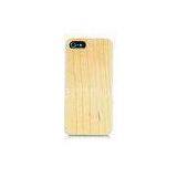 Dust-proof Hard Cover Wooden Cell Phone Case , Customize IPhone Back Covers thumbnail-1