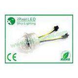 IP66 Digital RGB LED Pixels For Home / Connecting LED Pixel Christmas Lights