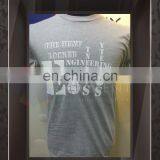 Tailor Made Fashionable Screen Printing Adult Round NeckShort Sleeves Tee Shirt thumbnail-1