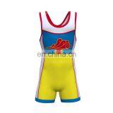 Custom Sublimated Printing Wrestling Singlets thumbnail-1