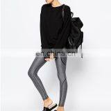 Premium Contrast Piping Compression Leggings thumbnail-1