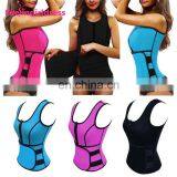 2017 High Quality Neoprene Adjustable Sweat Belt Corset Sauna Vest Women Body Shaper thumbnail-4