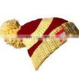 Supper Soft Baby Acrylic Beanie Hat-with Lovely Pompon