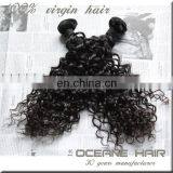 No Shedding and Tangle 100% Natural Color 100% Brazilian Virgin Hair thumbnail-3