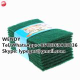 Nylon Scouring Pad Green Scouring Pads/Kitchen Cleaning Scourer Pad