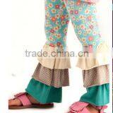 2014 Hot Sale! Cheap Baby Girl's Cotton Pants For Kids Ruffle Pants Girls Ruffle Leggings Childrens Boutique Clothing thumbnail-3