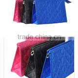 Prismatic Tartan Pattern Fashionable Cosmetic Bag, High Class for Female thumbnail-1