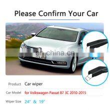 Car Wiper Blade for Volkswagen VW Passat B7 3C 2010 2011 2012 2013 2014 2015 Front Windscreen Wipers Car Accessories Stickers thumbnail-2