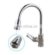 Sprinkler Elastic Hot Cold Water Deck Mounted Sink Faucet for Kitchen Sink Pull thumbnail-2
