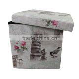 Handsome Light Weight Ottoman Storage Box thumbnail-5