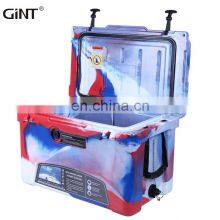 2021 Gint Rotational Mould Popular 35QT 45QT PU Cooler Box Insulated Cooler With Handle Double Wall Customized thumbnail-5