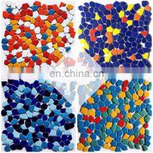 Creative Color Ceramic Mosaic Broken Tiles Diy Bathroom Tiles thumbnail-2