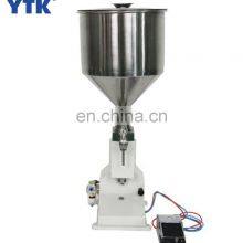 China Small Vertical Desktop Pneumatic Paste Ointment And Liquid Filling Machines thumbnail-3