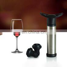 Personalized Black Mini Party Gift Bottle Cork Luxury Silicone Custom Wine Stopper thumbnail-1