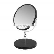New Model Makeup Mirror Black Makeup Table With Mirror Steel Powder Coating Table Makeup Mirror