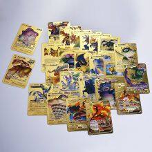 Pokémon gold foil card card dream gold foil card anime cartoon small elves Pokémon hot stamping card