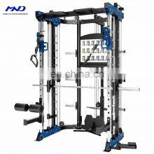 Exercise Fitness Equipment Commercial Fitness Gym Multi Functional Trainer Smith Machine Squat Rack For Home
