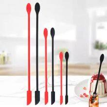 Kitchen Accessories Home and Kitchen Gadgets BAKING TOOLS MINI JAM SPATULA MULTI-FUNCTION SILICONE SCRAPER SPATULA thumbnail-4