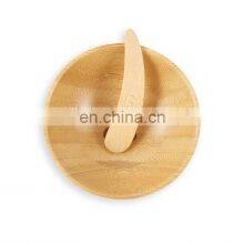 Small Eco Bamboo Cosmetic Spoon Mixing Bowl Bamboo Children's Bowl thumbnail-1