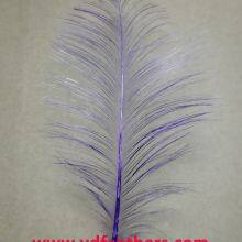 Burnt Goose Nageoires Feather Dyed Napoleon Blue From China thumbnail-1