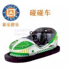 Supply Zhongshan Taile Amusement Manufacturing Small and Medium Sized Indoor and Outdoor Amusement Equipment, Skynet, Ground Grid, Battery, Bumper Car, Green and White (TL-B12) thumbnail-1