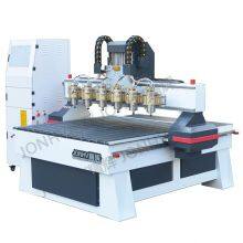 3D Wood Milling Engraving Machine Multi Head 3 axis CNC Wood Router