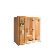 Factory Mobile Home Sauna Canadian Hemlock Infrared Sauna Cabin Room Fico thumbnail-4